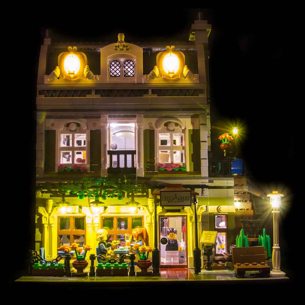 Light my Bricks Sada světel - LEGO Parisian Restaurant 10243 Obrázek