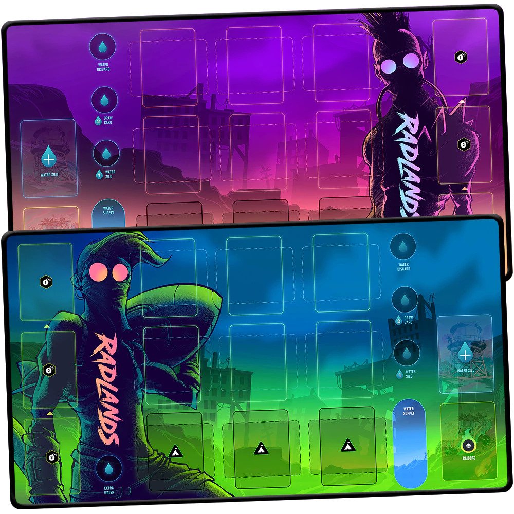 TLAMA games Radlands - set herních podložek Obrázek