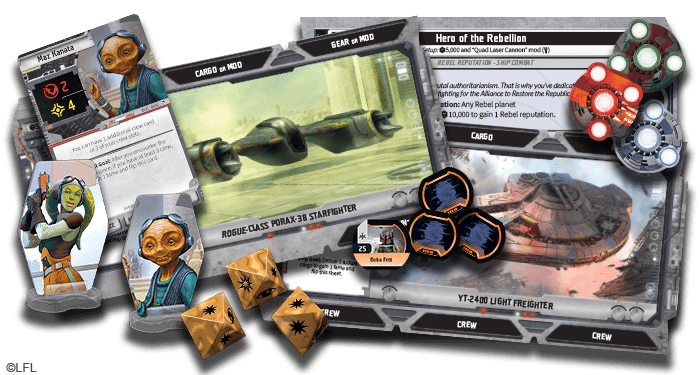 Fantasy Flight Games Star Wars: Outer Rim – Unfinished Business Obrázek