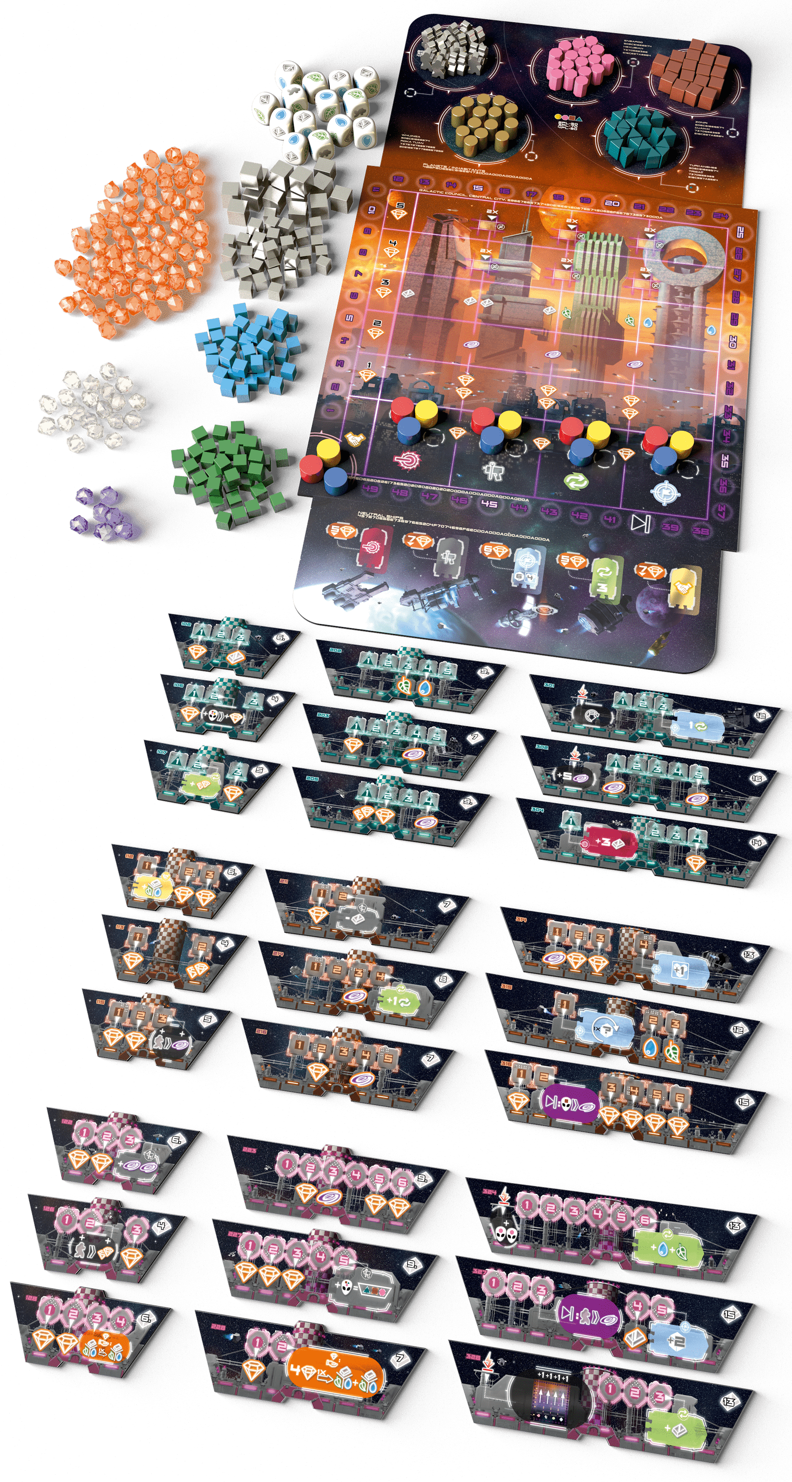 Rio Grande Games Space Station Phoenix Obrázek