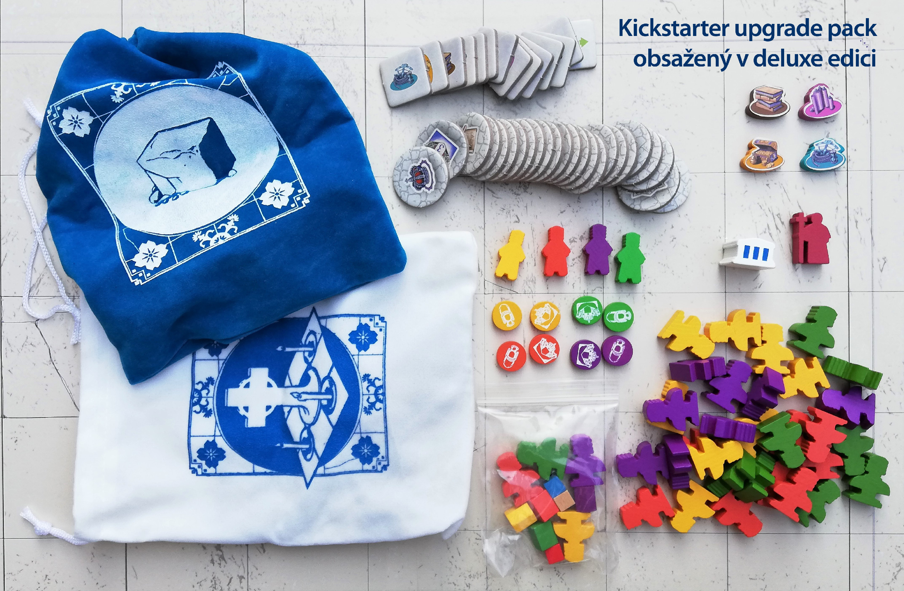 TLAMA games Lisboa Deluxe Kickstarter edice CZ+EN Obrázek