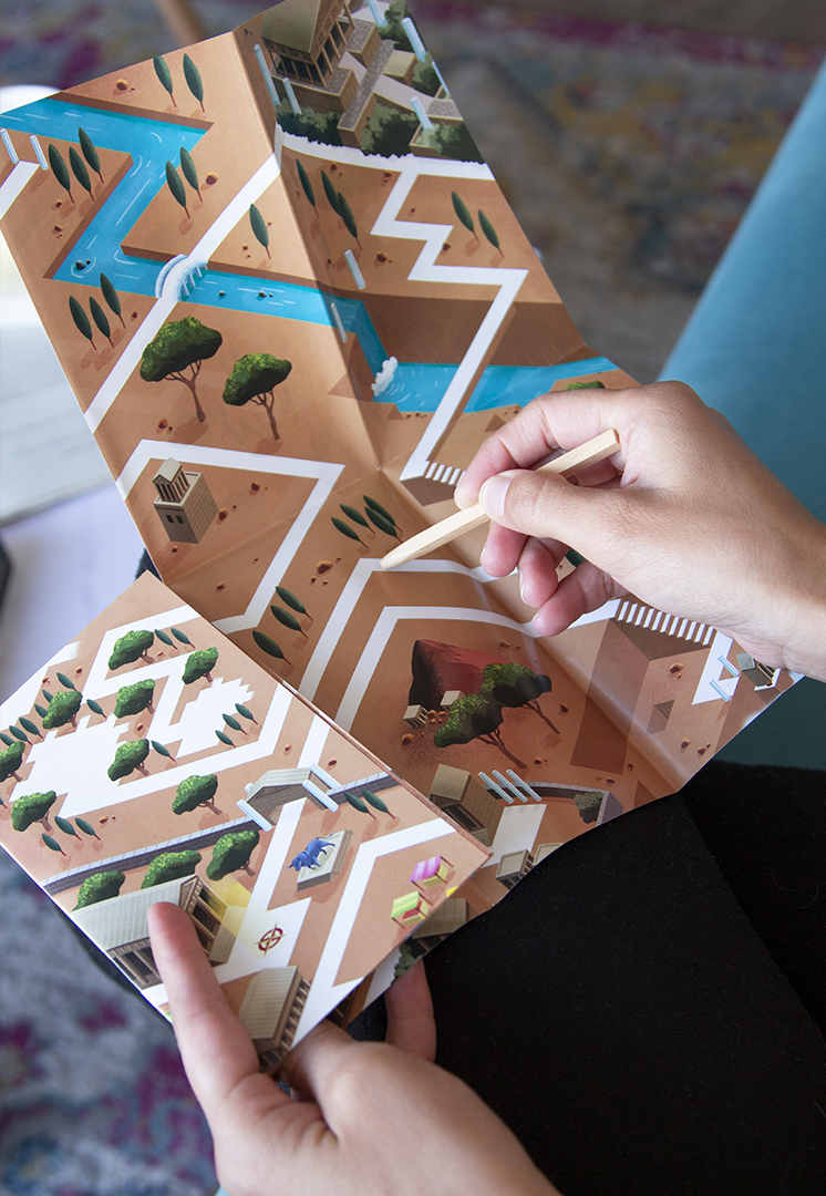 TLAMA games Mazescape: Ariadna Obrázek