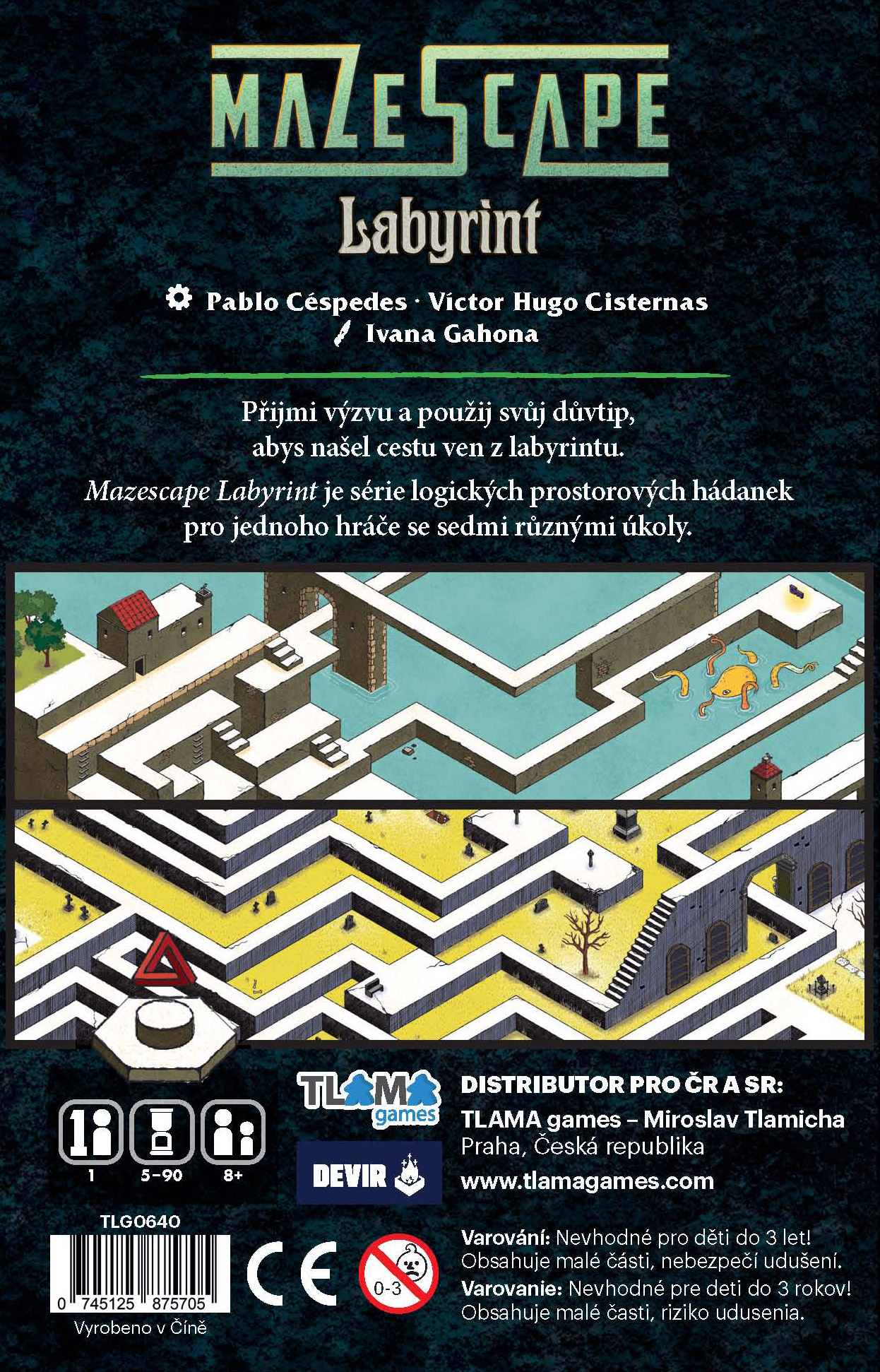 TLAMA games Mazescape: Labyrint Obrázek