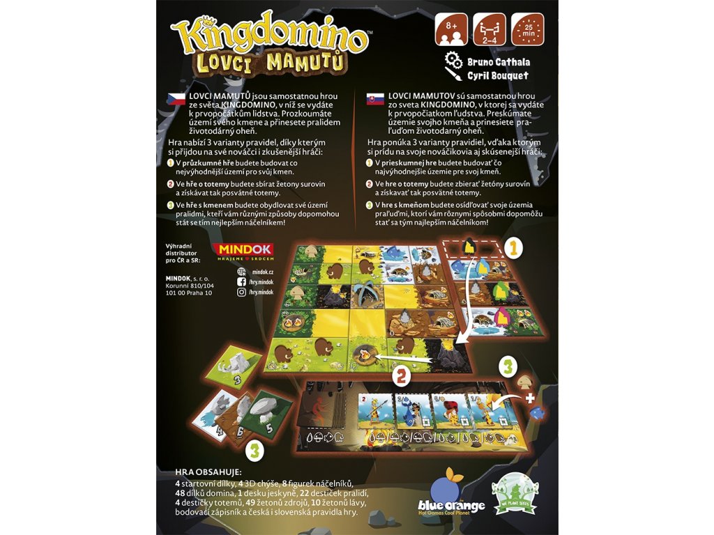 Mindok Kingdomino: Lovci mamutů Obrázek