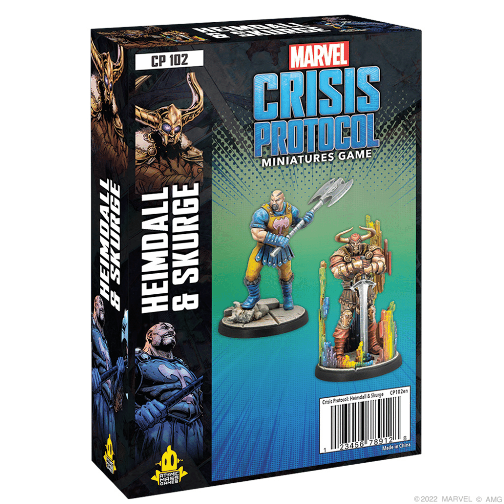 Atomic Mass Games Marvel Crisis Protocol: Heimdall & Skurge Obrázek