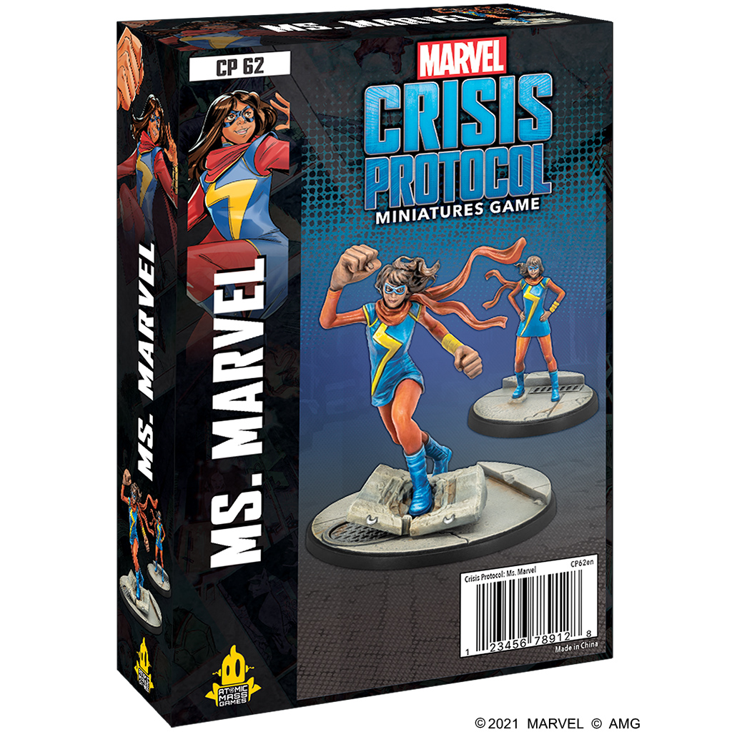Atomic Mass Games Marvel Crisis Protocol: Ms. Marvel Obrázek