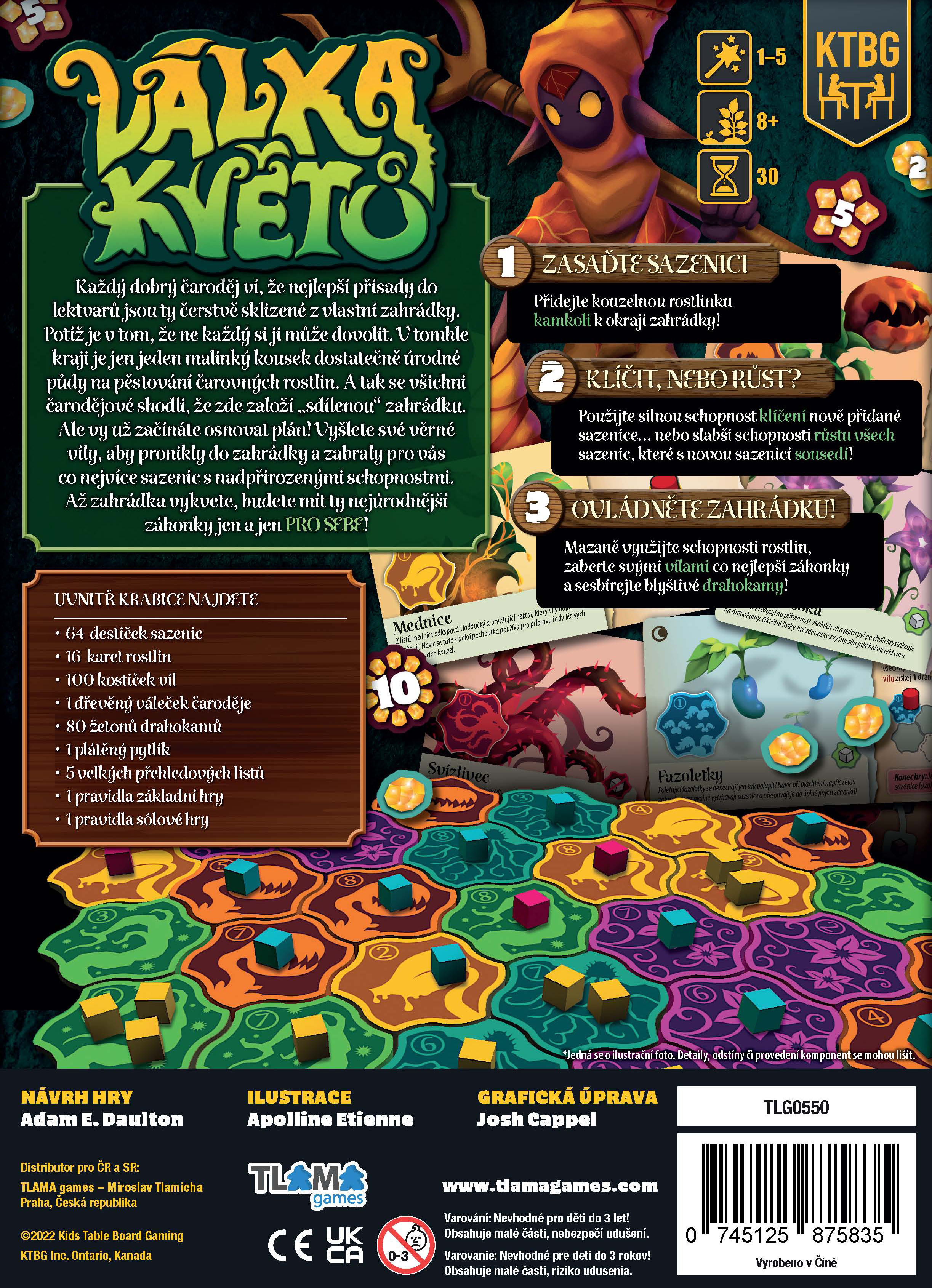 TLAMA games Válka květů Obrázek