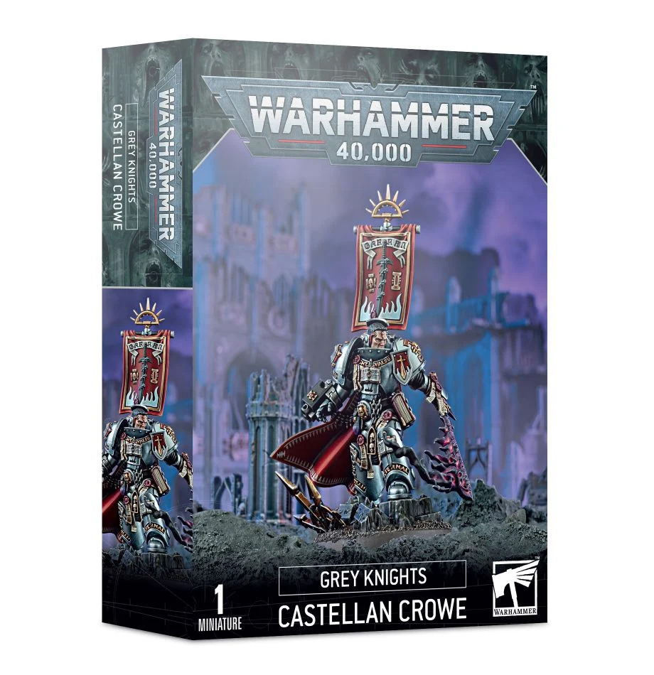 Games Workshop Grey Knights: Castellan Crowe (Warhammer 40000) Obrázek