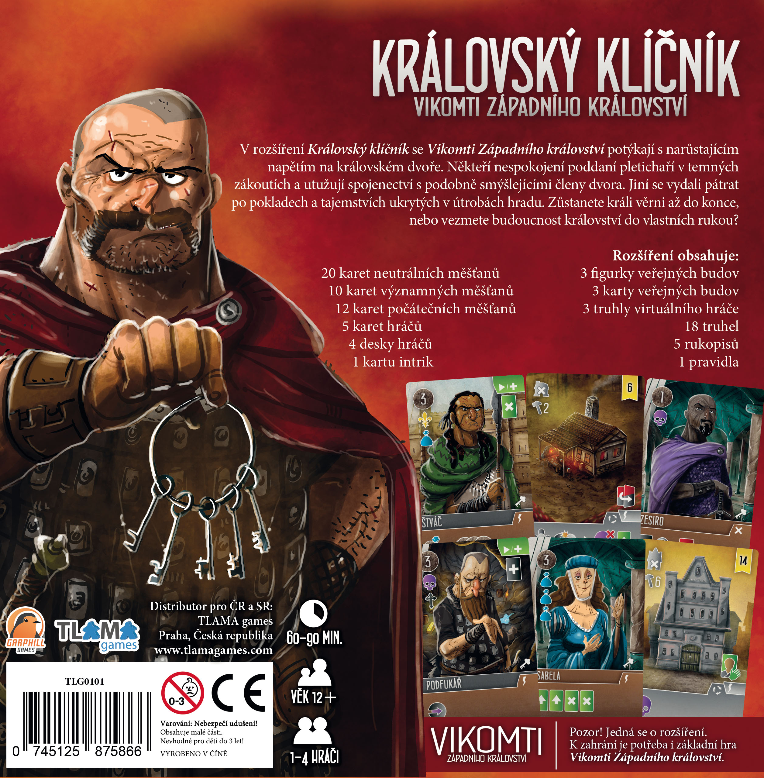 TLAMA games Vikomti Západního království: Královský klíčník Obrázek