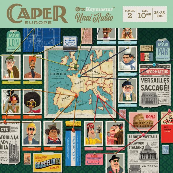Keymaster Games Caper: Europe - EN Obrázek