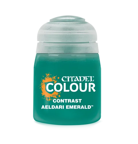 Citadel Contrast Paint - Aeldari Emerald (18 ml) Obrázek