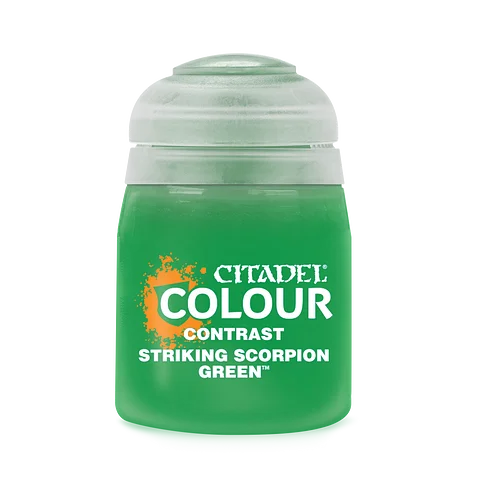 Citadel Contrast Paint - Striking Scorpion Green (18 ml) Obrázek