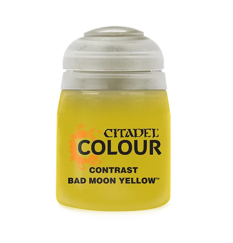 Citadel Contrast Paint - Bad Moon Yellow (18 ml) Obrázek