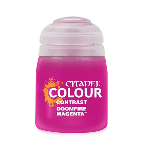 Citadel Contrast Paint - Doomfire Magenta (18 ml) Obrázek