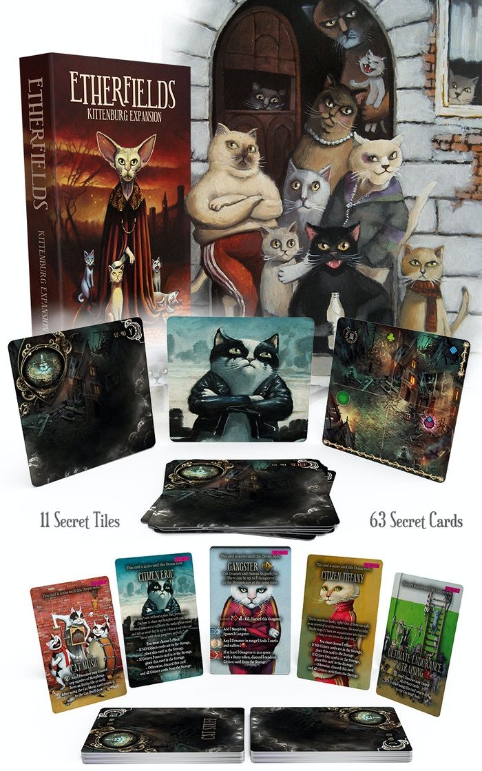 Awaken Realms Etherfields - Kittenburg Expansion Obrázek