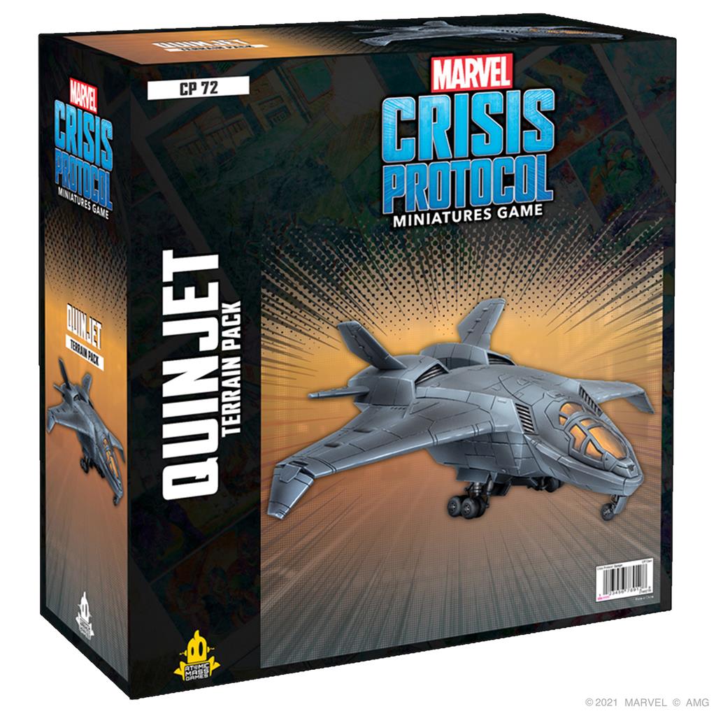 Atomic Mass Games Marvel Crisis Protocol Quinjet Terrain Obrázek
