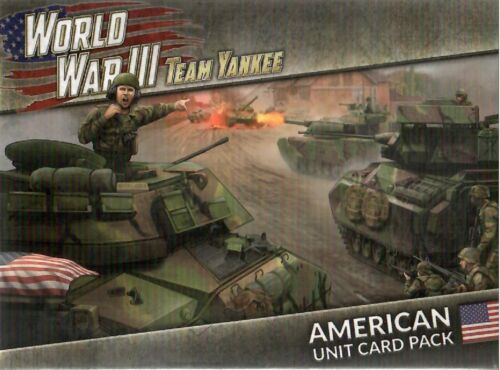Gale Force Nine World War III Team Yankee: American Unit Card Pack Obrázek