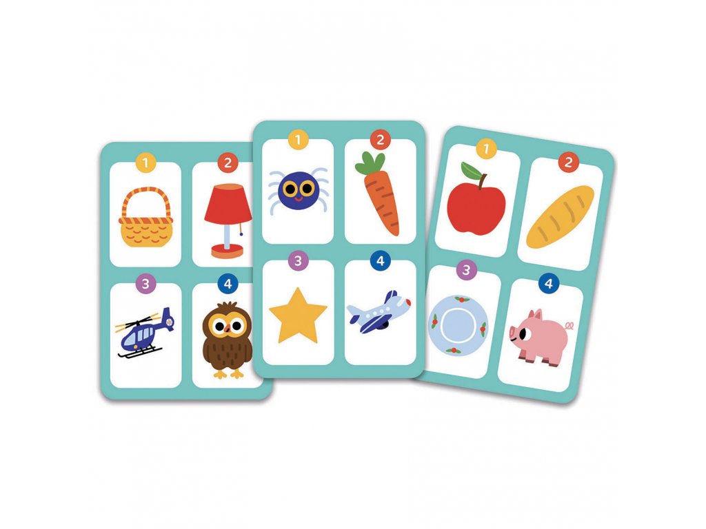 Djeco Motamo Junior - Karetní hra Jedním slovem Obrázek