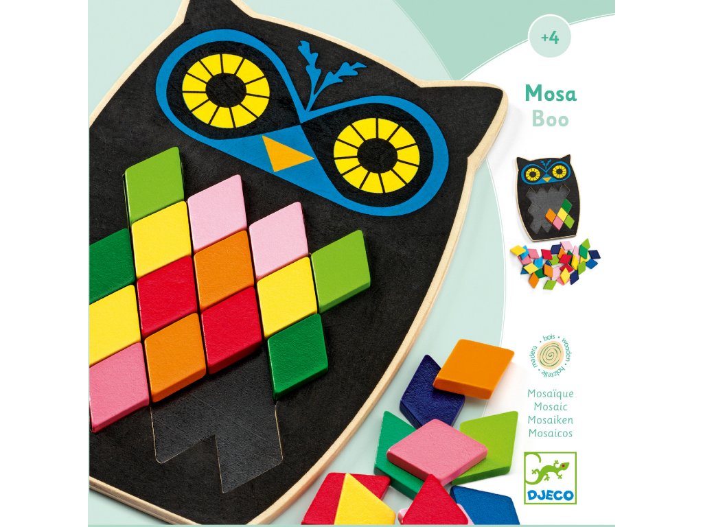 Djeco Mozaika Sova Obrázek