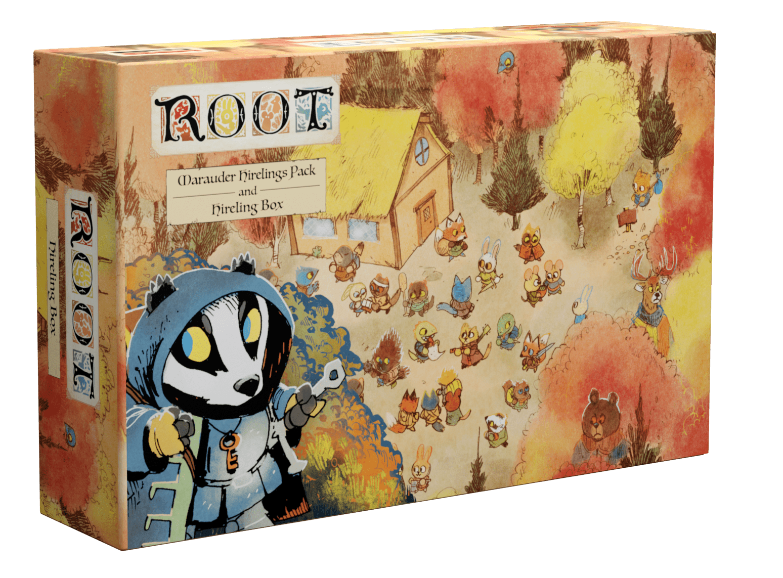 Leder Games Root: Marauder Hirelings Pack & Hireling Box Obrázek