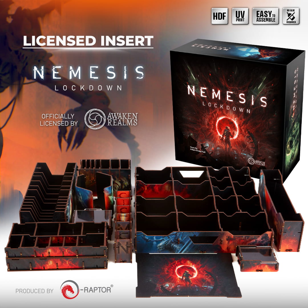 Poland Games Nemesis Lockdown Core Box UV Print insert (92405) Obrázek
