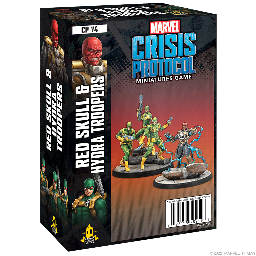 Atomic Mass Games Marvel Crisis Protocol: Red Skull & Hydra Troops Obrázek