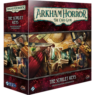 Fantasy Flight Games Arkham Horror LCG The Scarlet Keys Investigator Expansion Obrázek