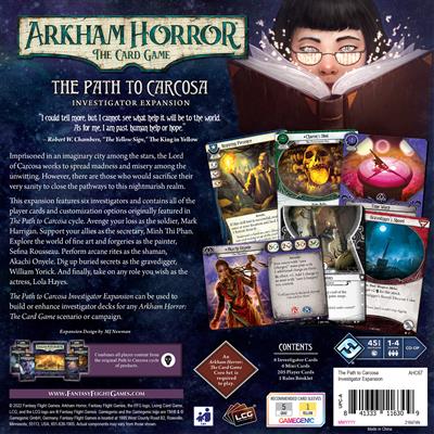 Fantasy Flight Games Arkham Horror LCG The Path to Carcosa Investigator Expansion Obrázek