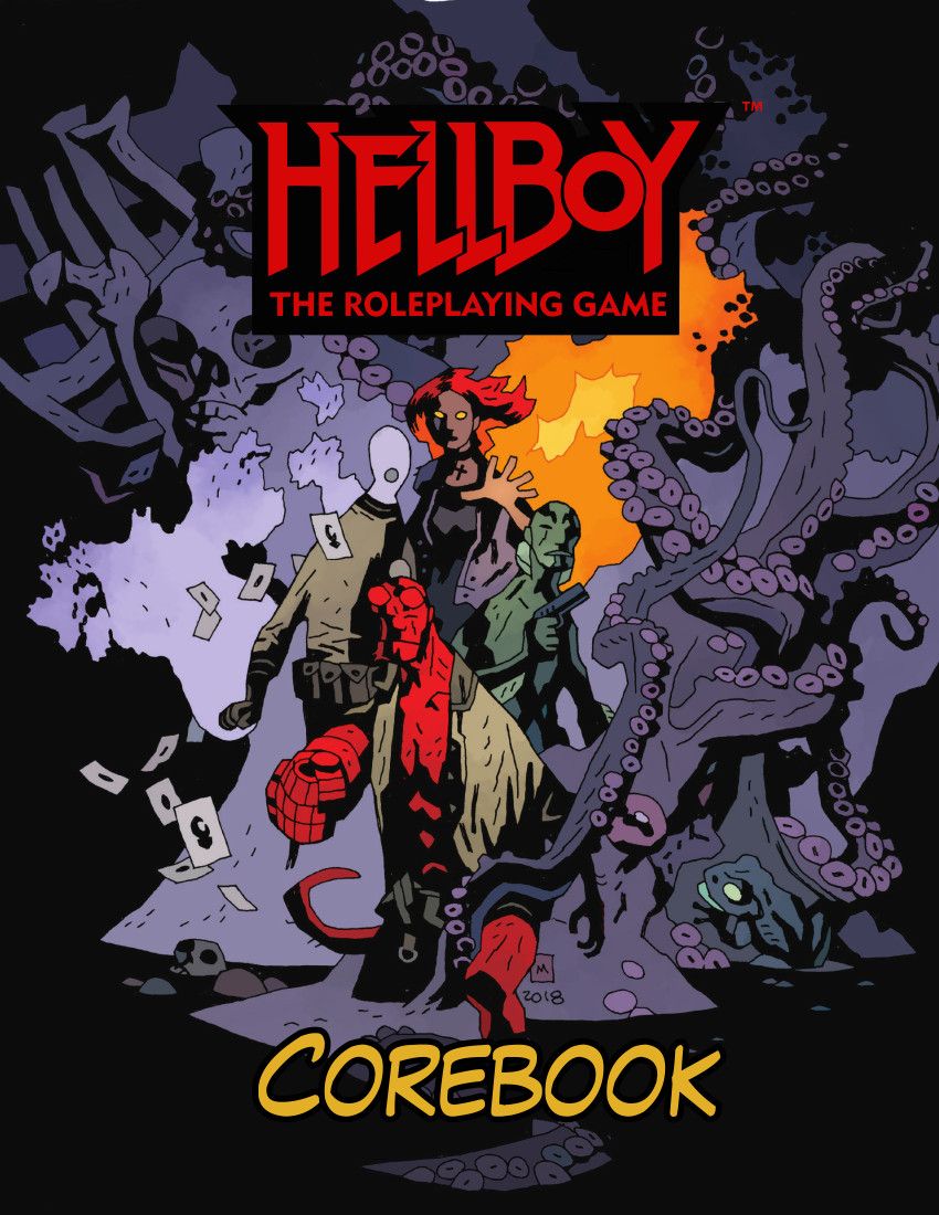 Mantic Games Hellboy - The RPG: Corebook - EN Obrázek