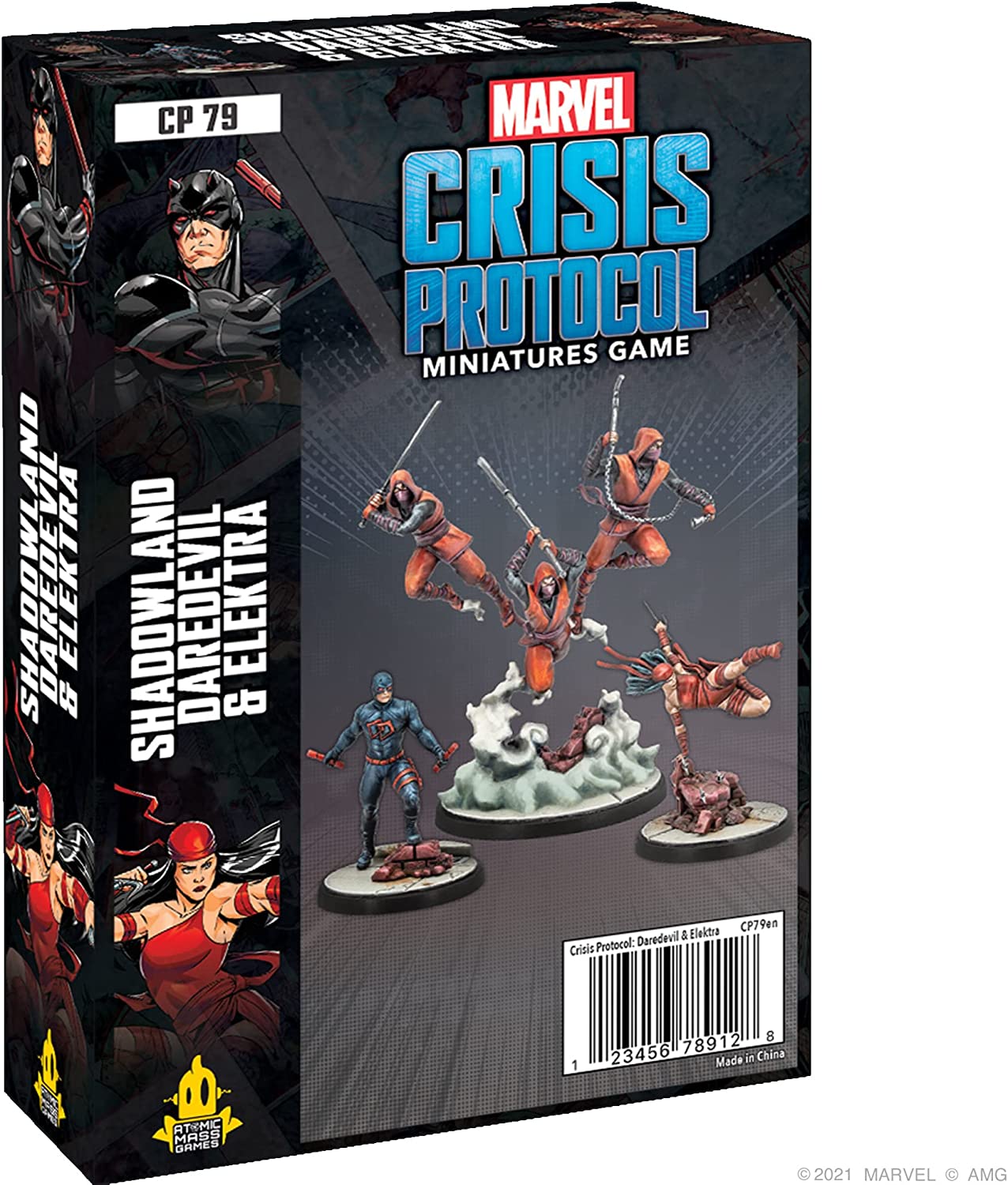 Atomic Mass Games Marvel Crisis Protocol – Shadowland Daredevil & Elektra Obrázek