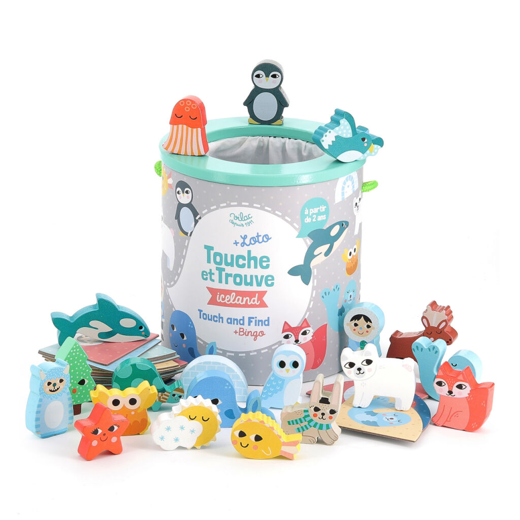 Vilac Hmatej a najdi Iceland Obrázek