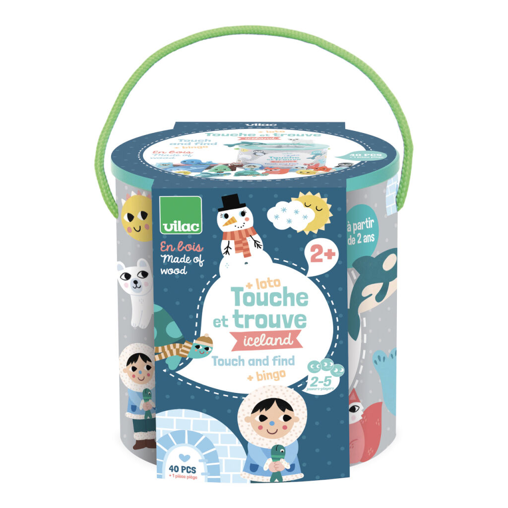 Vilac Hmatej a najdi Iceland Obrázek