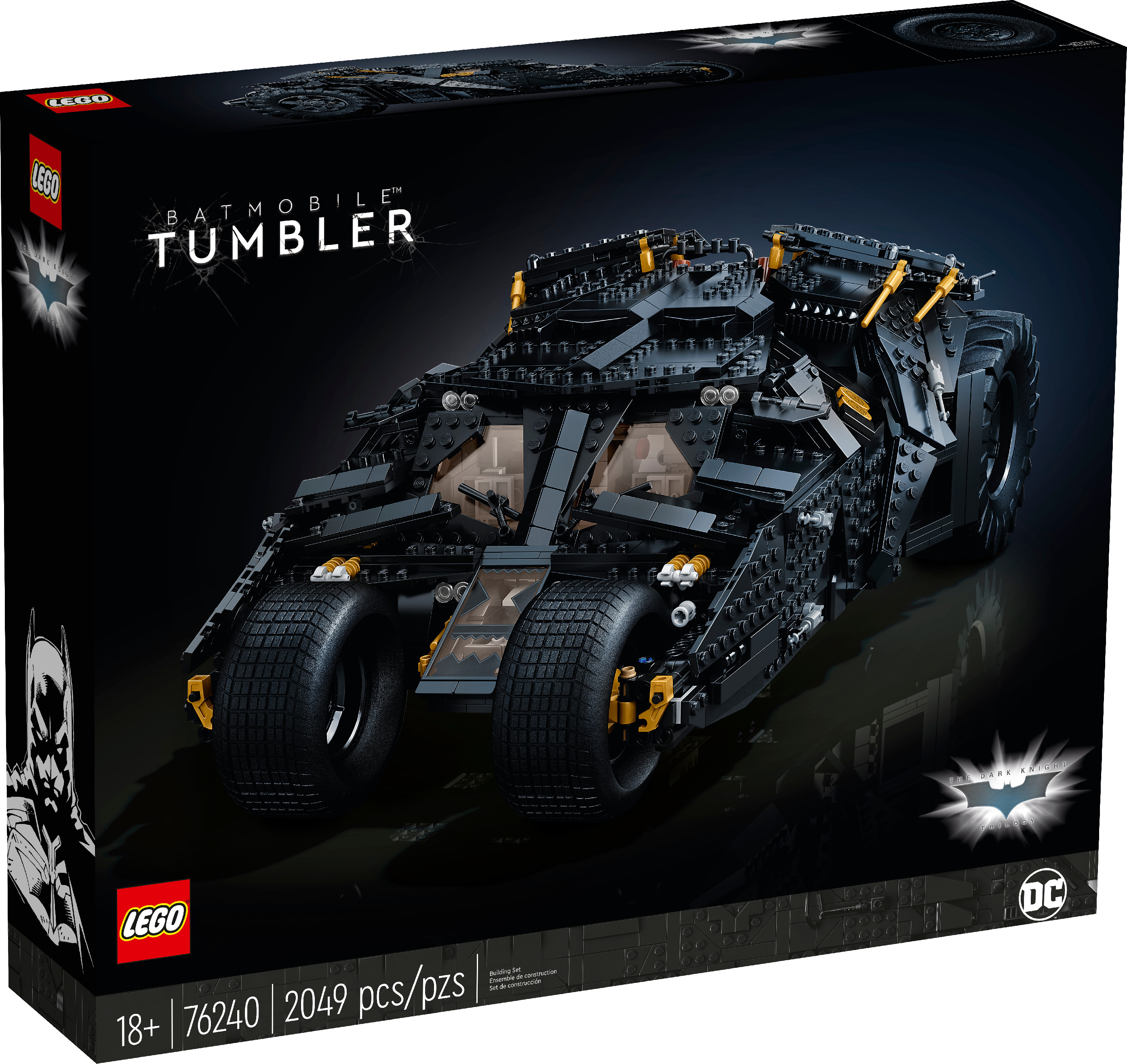 LEGO® DC Batman™ Batmobil Tumbler 76240 Obrázek
