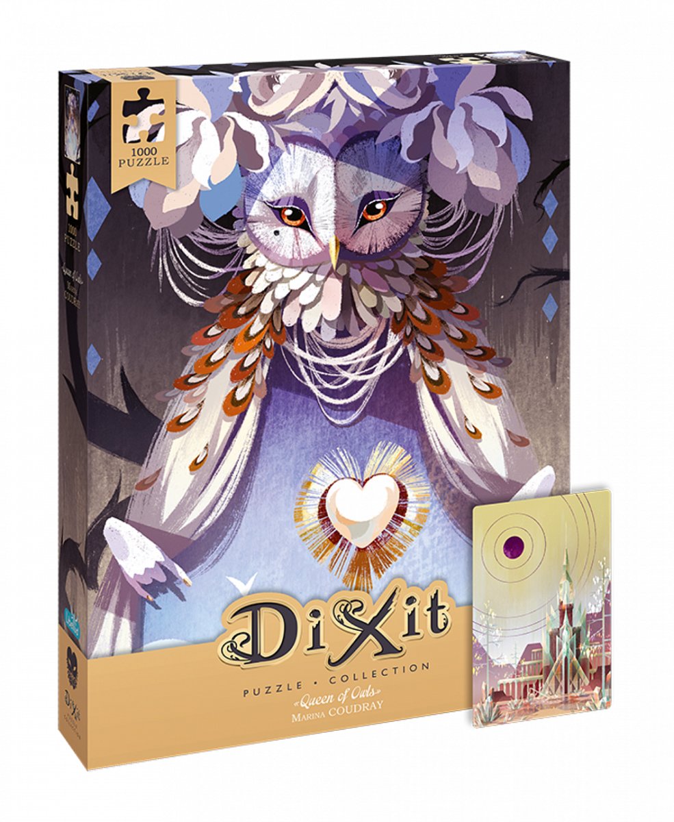 Libellud Dixit puzzle 1000 - Queen of Owls Obrázek