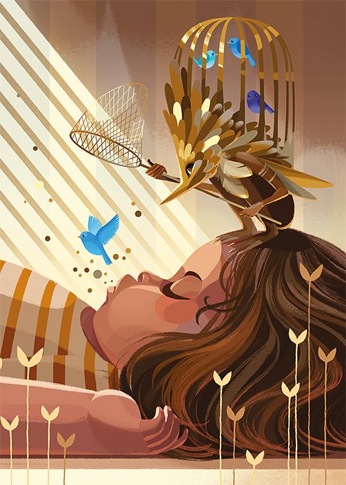 Libellud Dixit puzzle 500 - Escape Obrázek