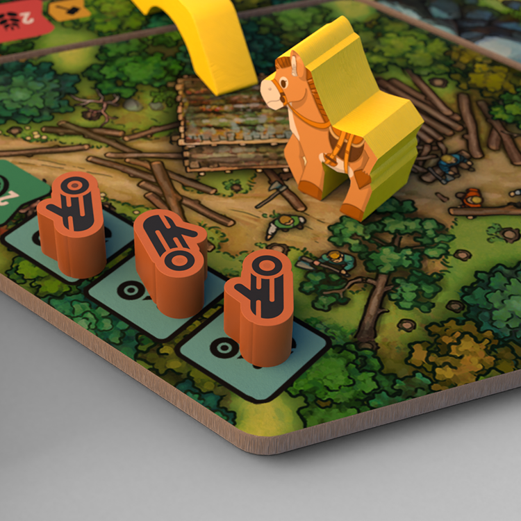 Mighty Boards Hamlet: The Village Building Game - EN Obrázek