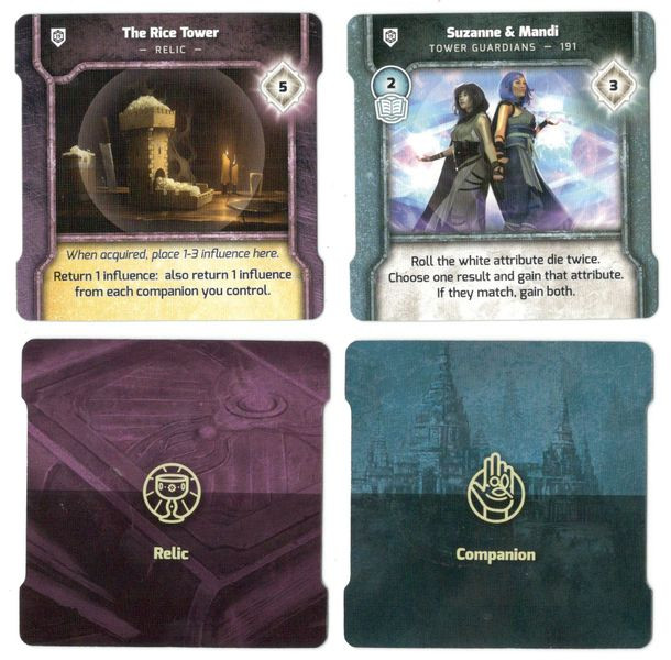 Orange Nebula Vindication Industry Promo Dice Tower - EN Obrázek