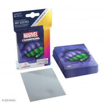Gamegenic Marvel Champions Art Sleeves - Characters (50+1 Sleeves) - Obaly na Karty Barva: Captain Marvel Obrázek