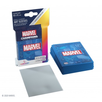 Gamegenic Marvel Champions Art Sleeves (50+1 Sleeves) - Obaly na Karty Barva: Fialová Obrázek