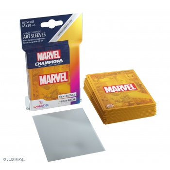 Gamegenic Marvel Champions Art Sleeves (50+1 Sleeves) - Obaly na Karty Barva: Fialová Obrázek