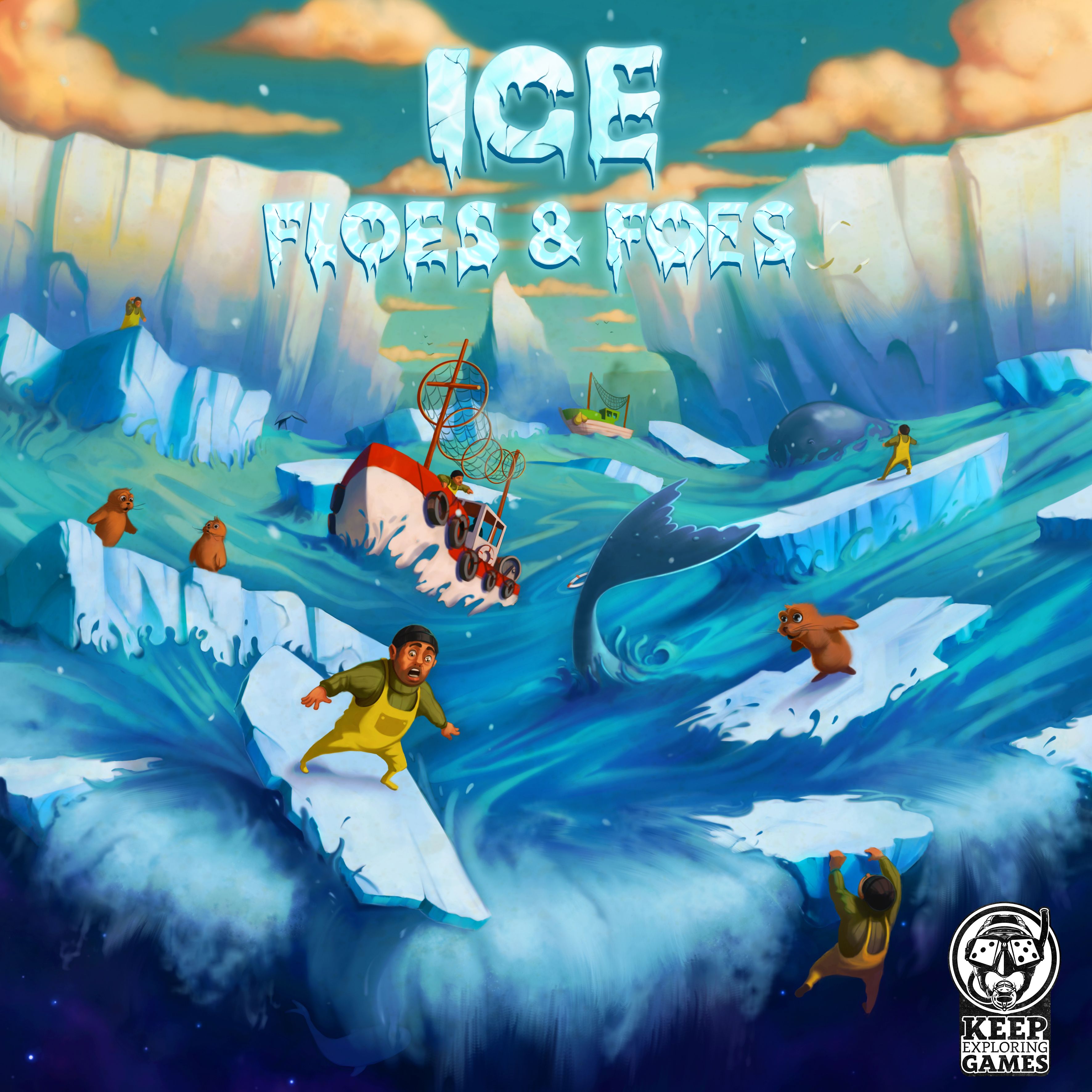Keep Exploring Games Ice Floes & Foes Obrázek