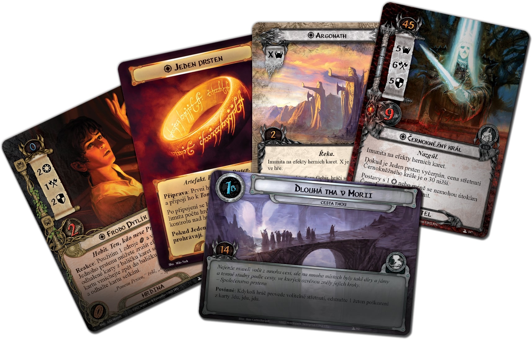 Blackfire CZ Pán prstenů: Karetní hra - Společenstvo prstenu Obrázek
