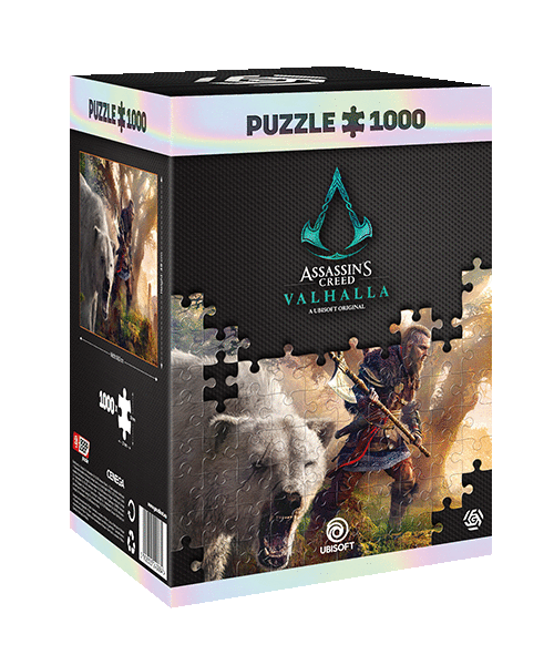 Good Loot Assassin's Creed Valhalla: Eivor & Polar Bear Puzzle 1000 Obrázek