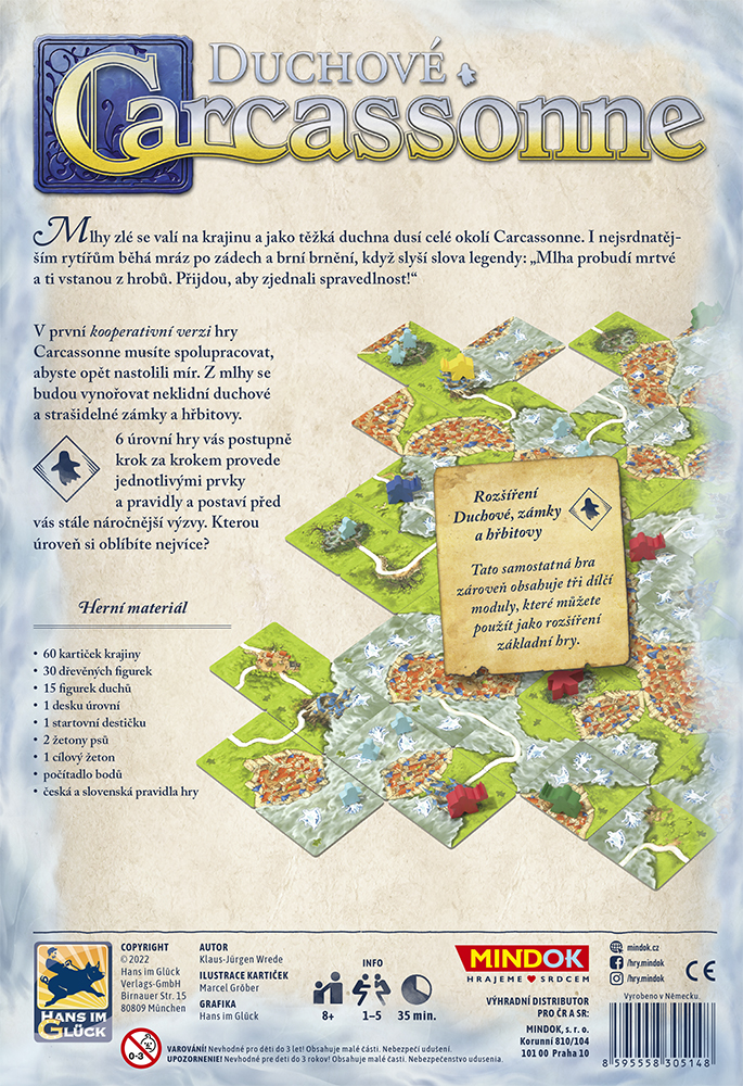 Mindok Duchové Carcassonne Obrázek