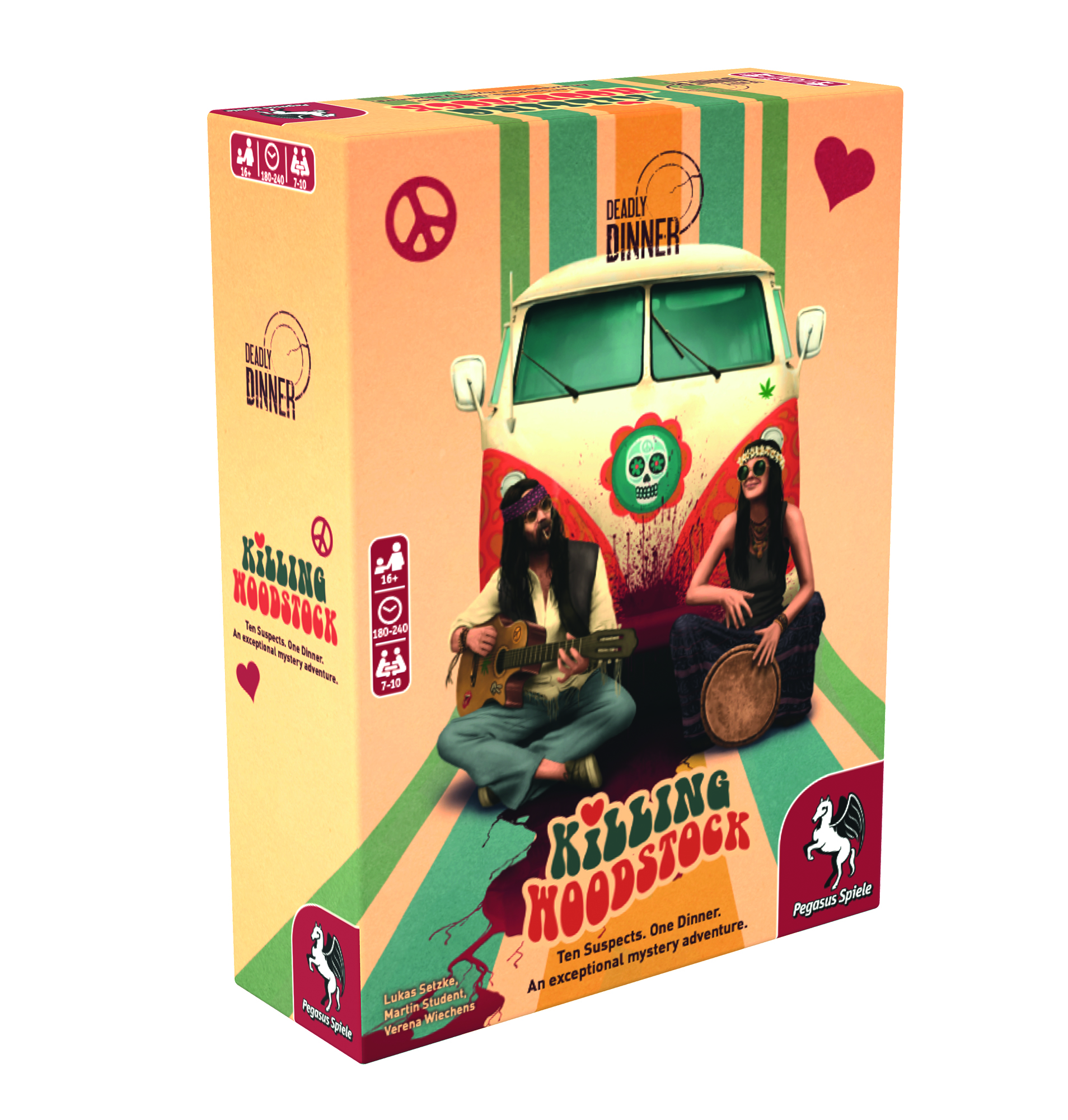 Pegasus Spiele Deadly Dinner - Killing Woodstock Obrázek