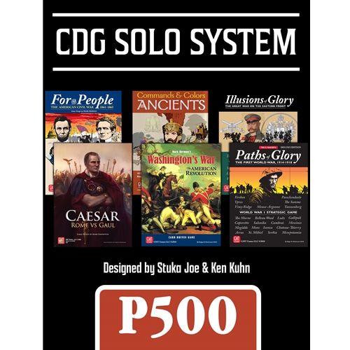 GMT Games CDG Solo System Obrázek