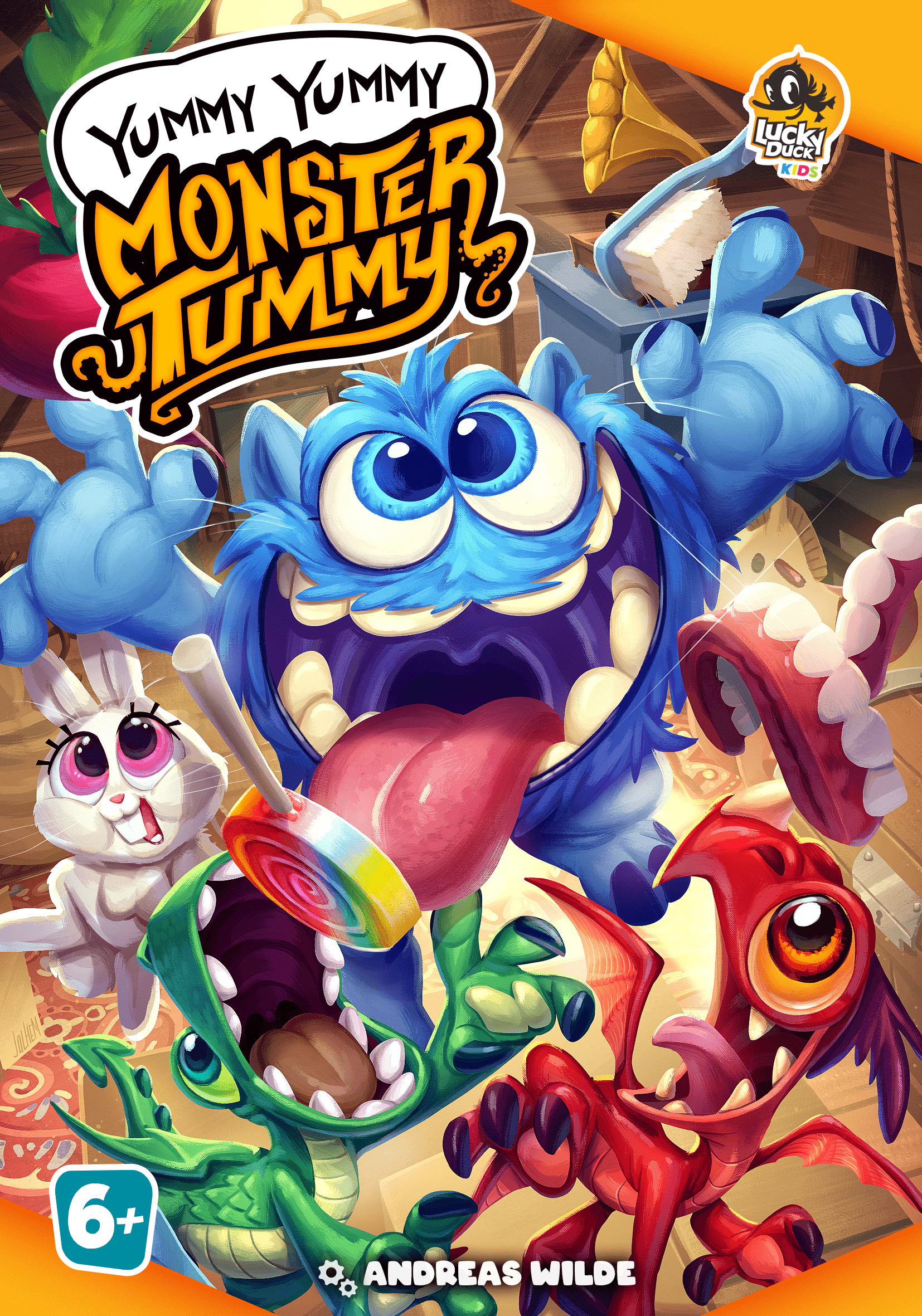 Lucky Duck Games Yummy Yummy Monster Tummy Obrázek