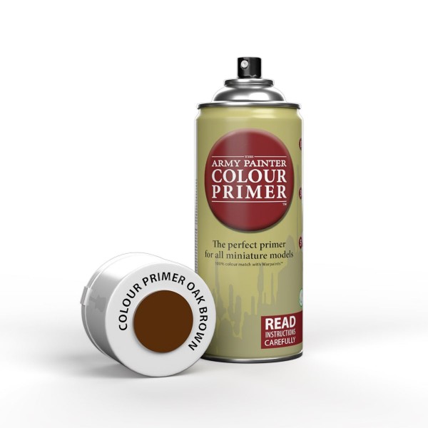 Army Painter Primer: Oak Brown Spray (400ml) Obrázek
