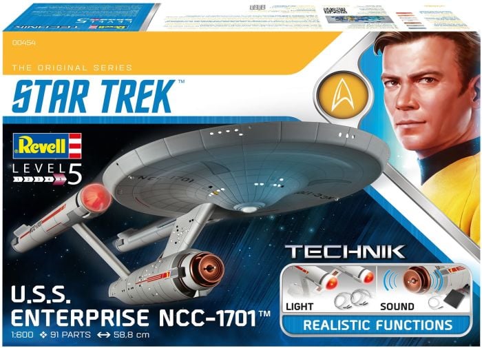 Revell: Star Trek - USS Enterprise NCC-1701- Technik (1:600) Obrázek