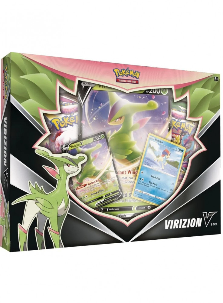 Nintendo Pokémon TCG: Virizion V Box Obrázek